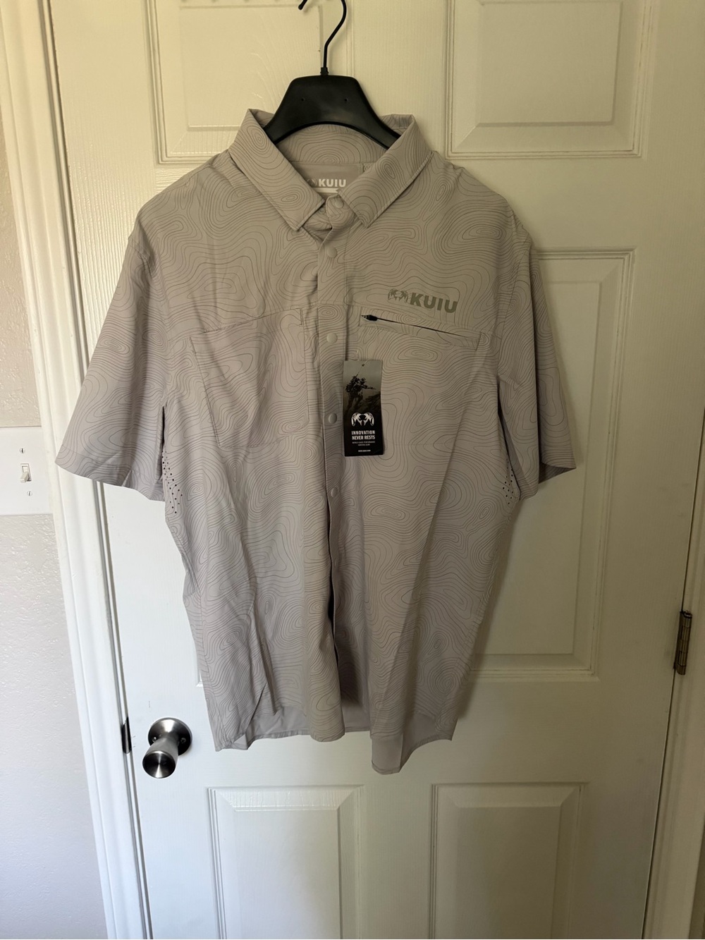 KUIU Mesa Vented SS Snap Shirt Topo